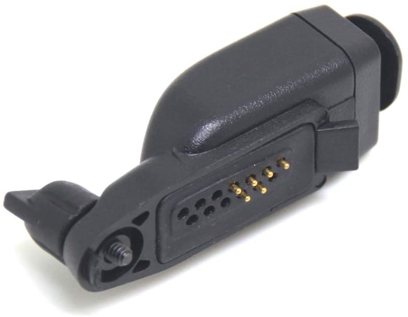 Adaptador de Audio de Radio para auriculares PTT, micrófono Motorola GP328PLUS EX500 GP344 GL2000, cambio a Visar, adaptador de Audio de 3,5mm