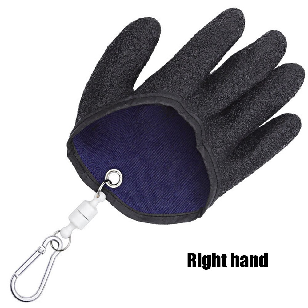 Ich bin freien Nicht-Unterhose Angeln Handschuhe Volle Finger Fangen Fisch Verknüpfungen/Rechts Hand Magnetische Haken Angeln Handschuhe werkzeuge