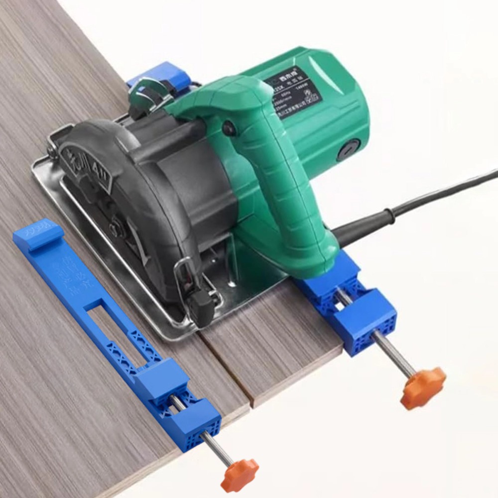 Adjustable Cutting Machine Base Guide Cut Circular Saw Guide Clamp Wood Cut Guide for Precision Cutting and Milling Tasks