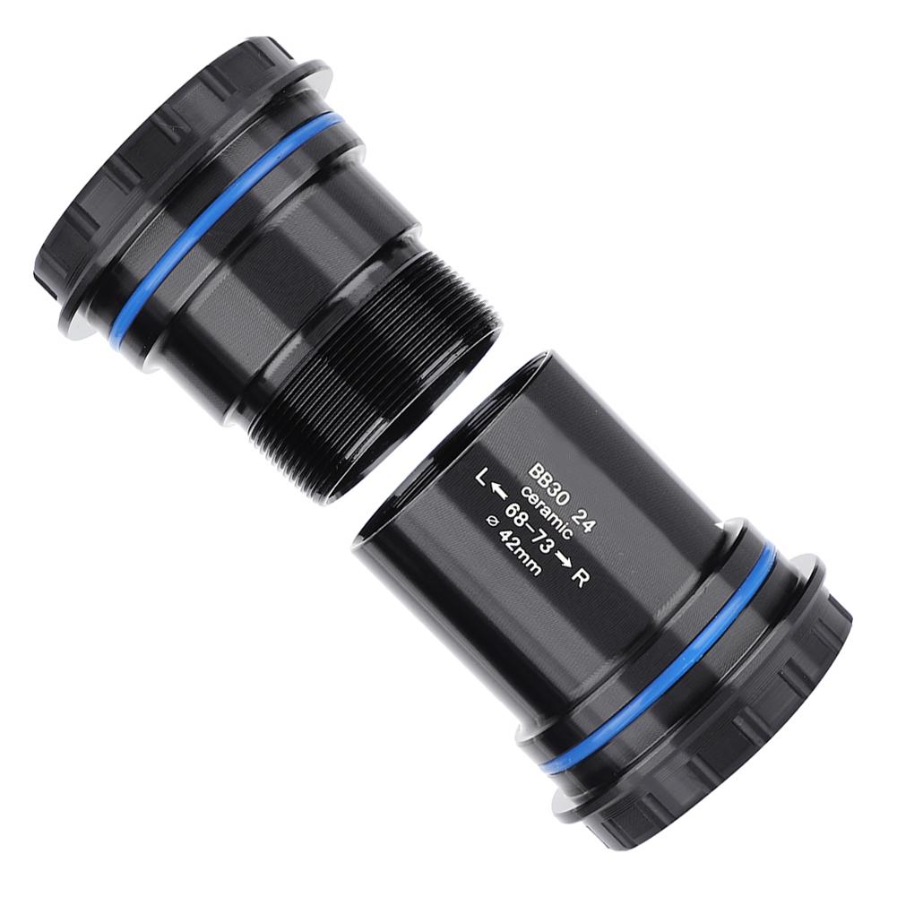 Bike Bottom Bracket Mountain Road Bicycle External Bearing Bottom Brackets for SHIMANO 24mm SRAM 24-22mm Crankset