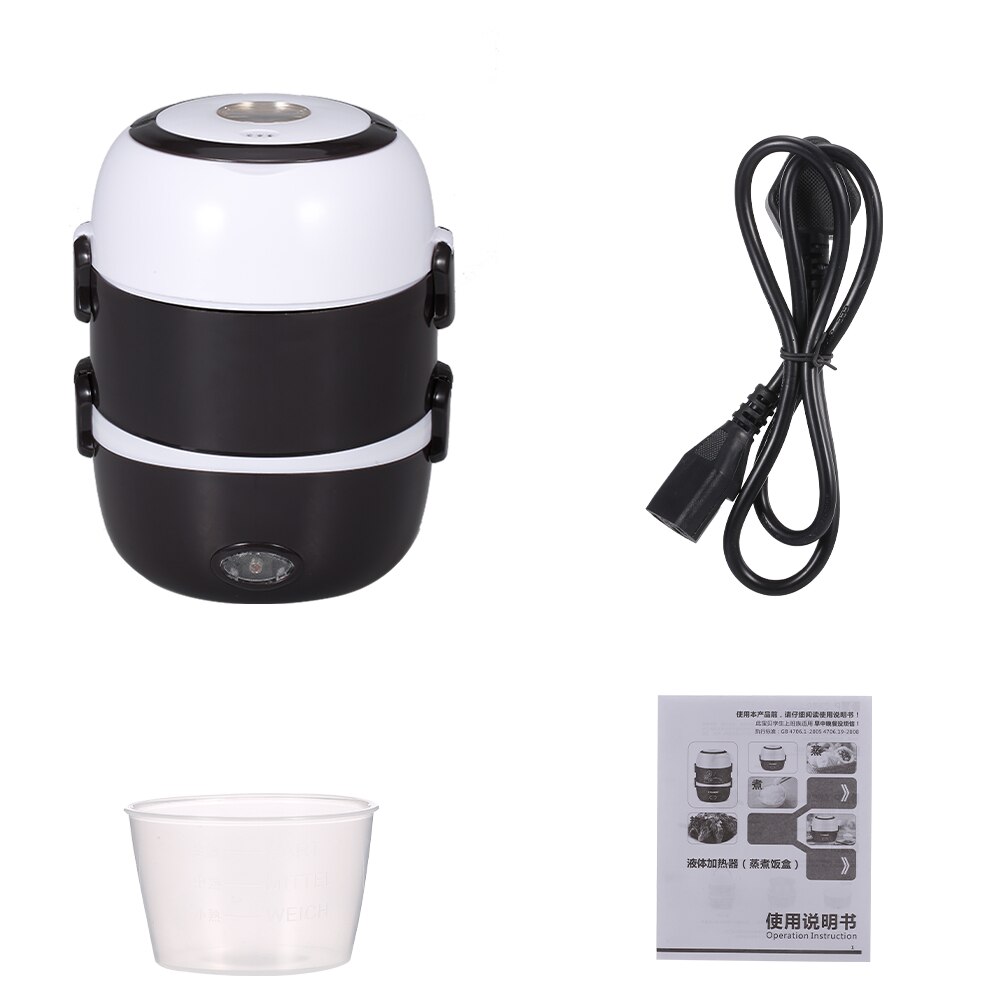 Electric Lunch Box Rice Cooker Food Warmer Bento Lunch Box Heater Multifunctional Food Storage Warmer Container