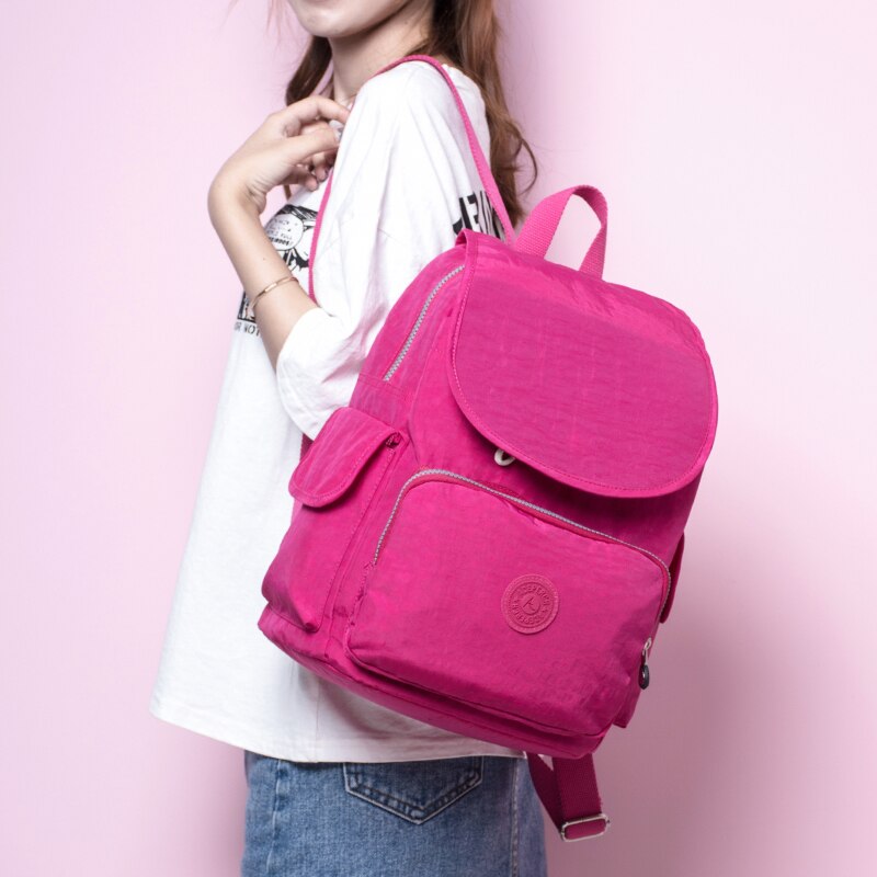 Aceperch Vrouwen Nylon Originele Rugzakken Mochila Escolar Feminina Meisje Casual Waterdichte Rugzak Tas Laptop Bagpack Mochilas Mujer