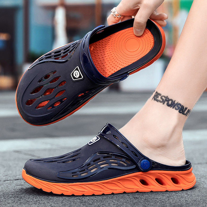 Zomer Strand Schoenen Outdoor Slippers Mannen Vrouwen Indoor Hoge Zachte Bodem Sandalen Trend Slides Licht Heren Tuin Klompen Mannelijke