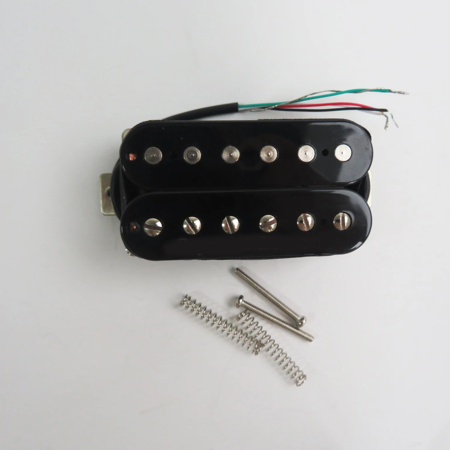 Humbucking électrique JE514 ups Alnico 5, noir/zèbre: green