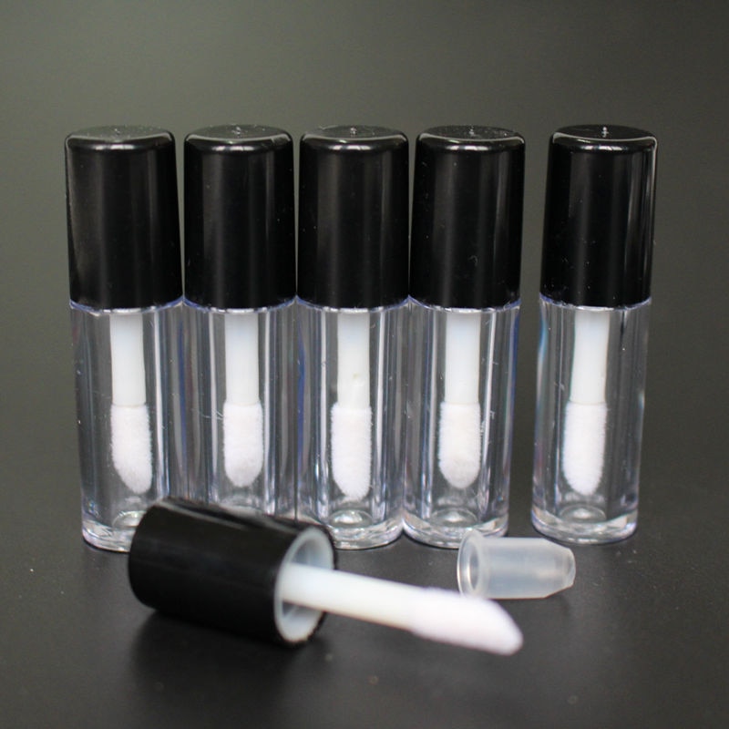8 Stks/pak 0.8 Ml Plastic Lipgloss Buis Fles Kleine Lippenstift Buis Met Lekvrij Innerlijke Sample Cosmetische Container