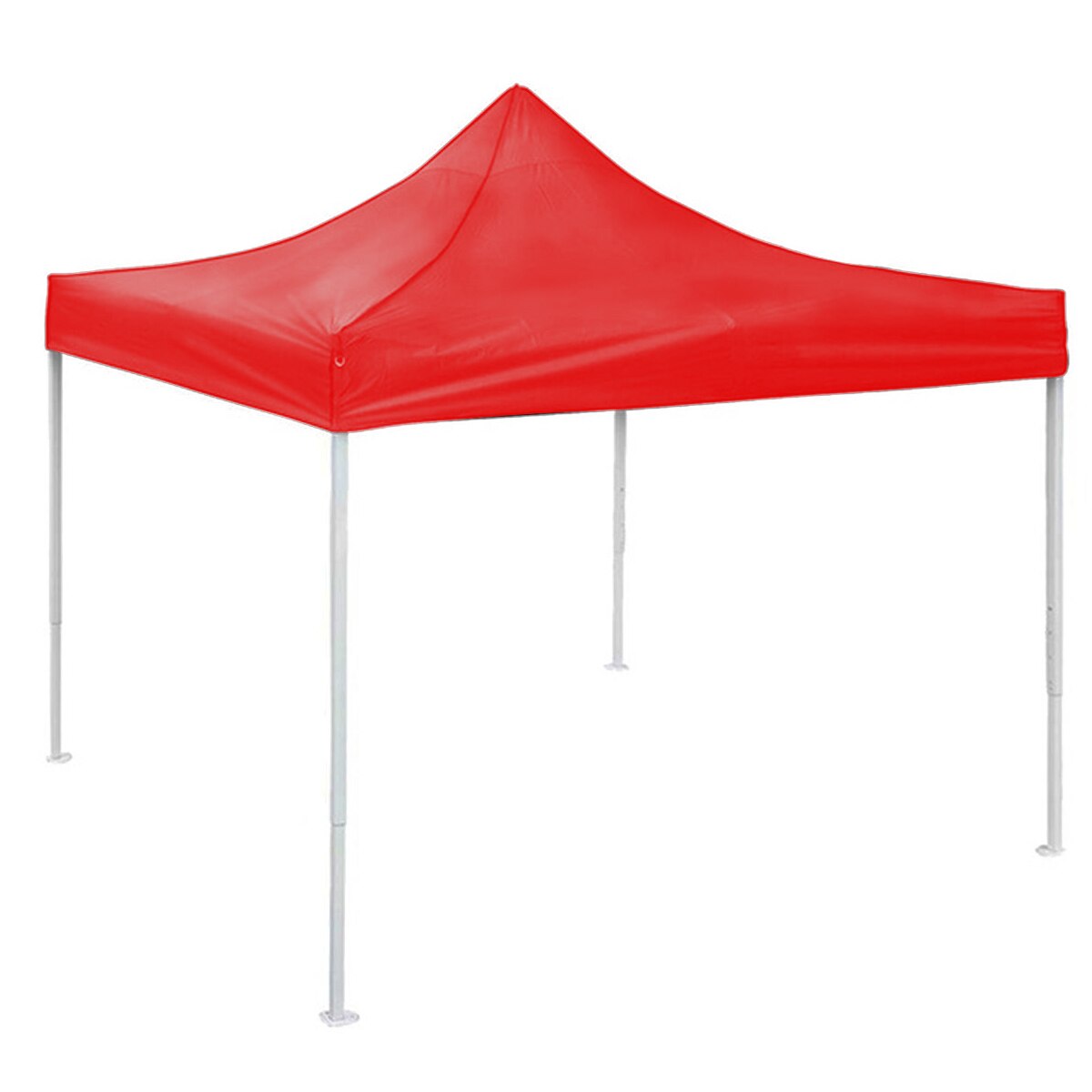 10*10ft/10*15ft Red/Blue Canopy Top Replacement Silver Coating Waterproof UV Protection Outdoor Garden Sun Shelter Tent: 10c15ft Red