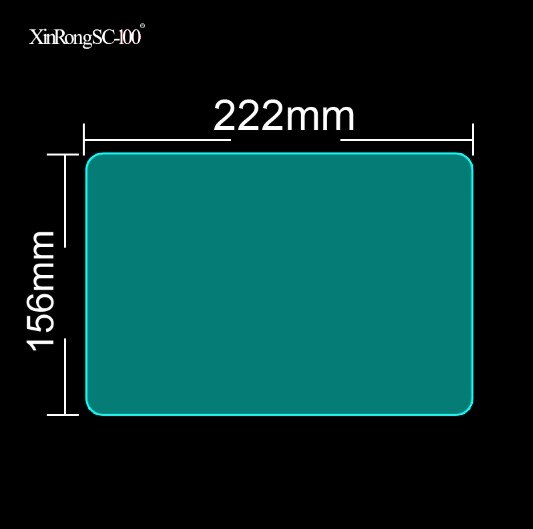 For 11.6 10.1 10.0 10 9.6 9.0 8.0 7.85 7.0 inch Android tablet Tempered Glass Screen Protective Film Universal Size: 235*165mm: 4