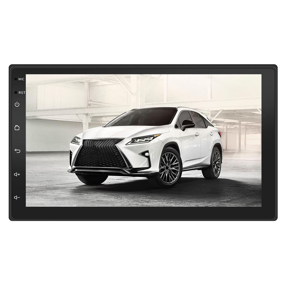 9218 4s Verbeterde 2 Din Android 9.1 Auto Stereo Gps Bluetooth Radio Head Unit 7 Inch MP5: without camera