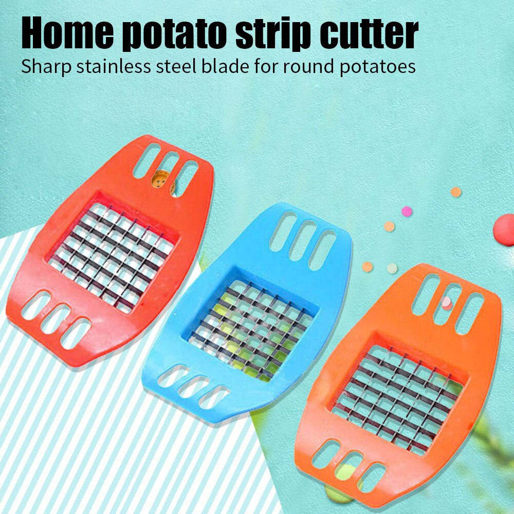 Potato Cutting Device Cut Fries Kit French Fry Yarn Cutter Set Potato Carrot Vegetable Slicer Chopper Chips Making Tool