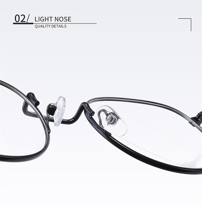 round women's glasses frame classic metal frame optical glasses transparent computer oval eyeglasses frame reading