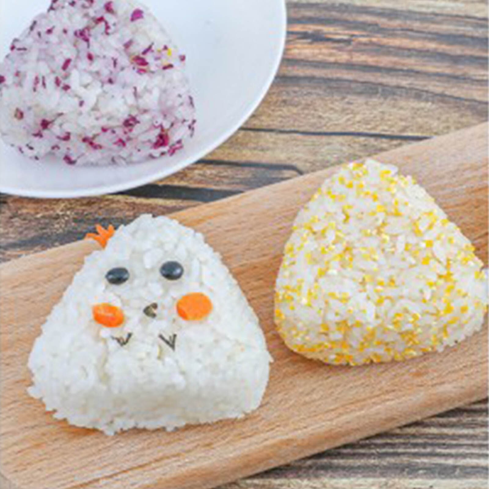 Machine japonaise de fabrication de boules de riz, moule triangulaire pour Sushi, boîte à Bento pour enfants, outil de cuisson de cuisine