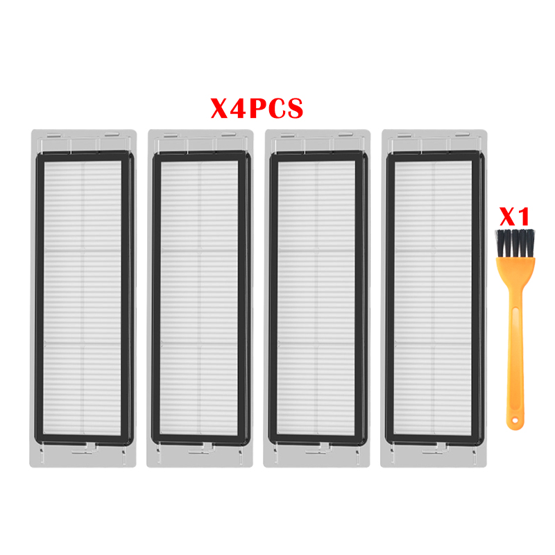 Accessoires pour aspirateur Roborock S5 Max S6 MAXV, brosse principale, vadrouille, chiffon, filtre HEPA de remplacement, pièces pour robot xiaomi S6 pure S50: BEIGE