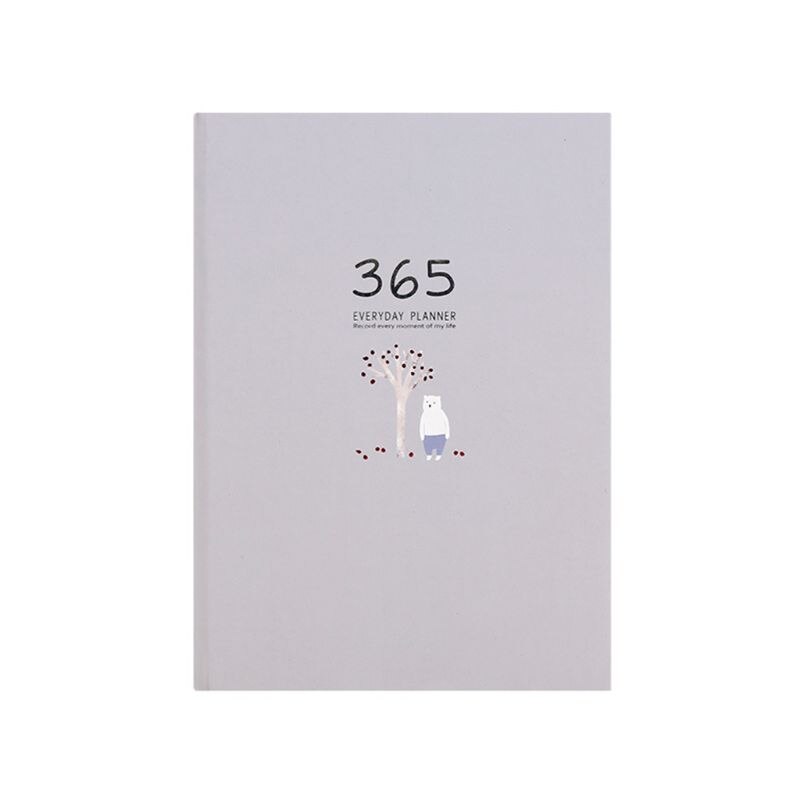 Leuke Briefpapier Notebook 365 Planner Wekelijkse Maandelijkse Dagelijks Dagboek Planner Notebooks Tijdschriften Business Kantoor Schoolbenodigdheden Qyh: Marineblauw