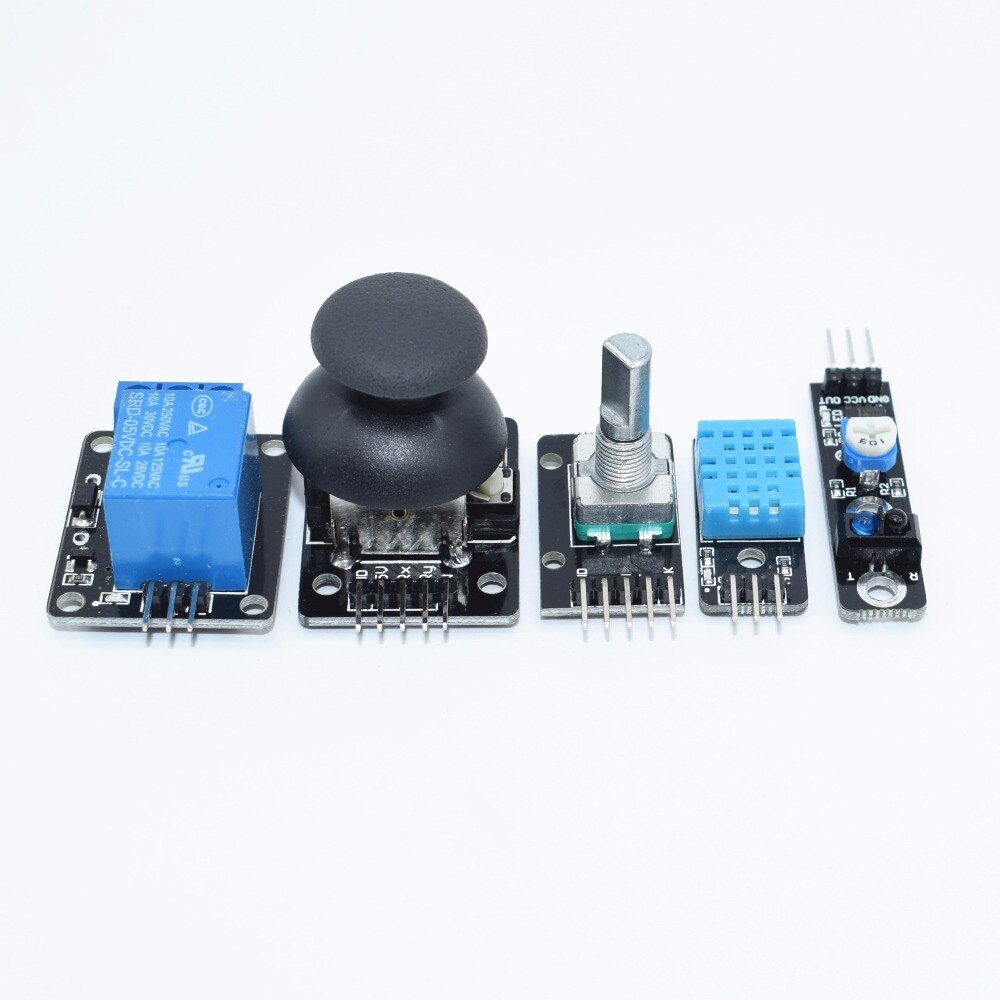 Sensor kit 37 in 1 Sensor Kit /RRGB/joystick/photosensitive/Sound Detection/Obstacle avoidance/buzzer