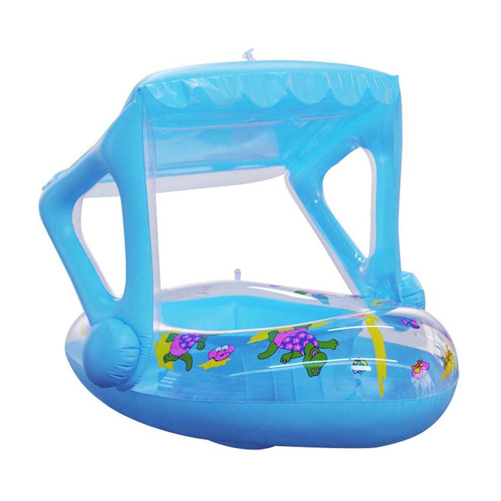 Baby Pool Float Cartoon Inflatable Boat Children Inflatable Swimming Pool Loungers Kids Summer Outdoor Swim Pool Toys Float Raft: Default Title