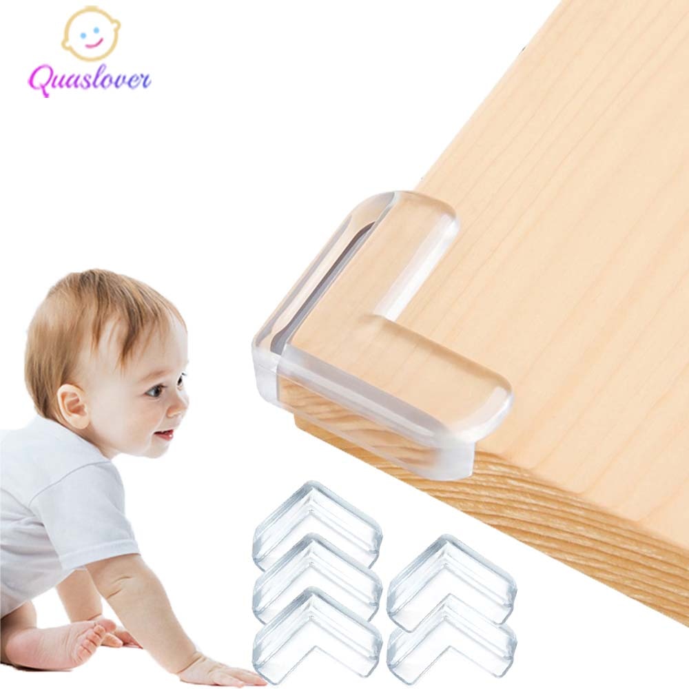 Kinderen Veiligheid Edge Corner Guards Bescherming Kinderen Siliconen Tabel Corner Protector Baby Head Protector Anticollision Edge Hoek