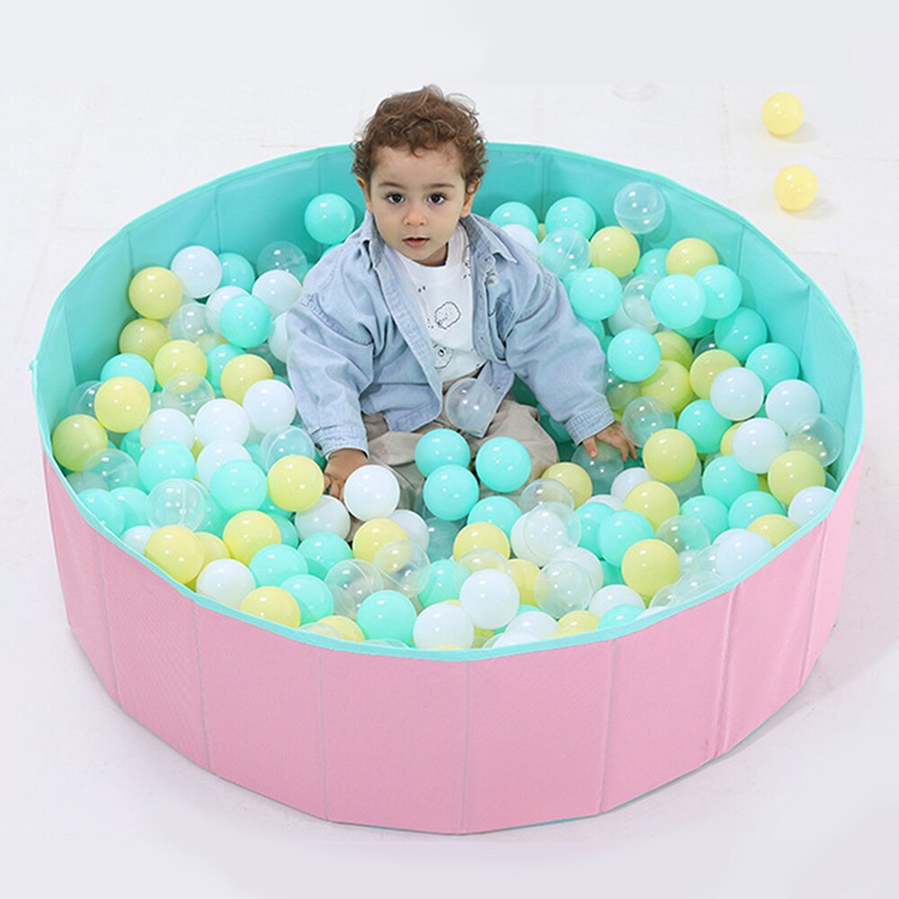 Foldable Dry Pool Infant Ball Pits Plastic Baby Ball Pool Playground Toys For Children Folding Fence Room Decor Birthday