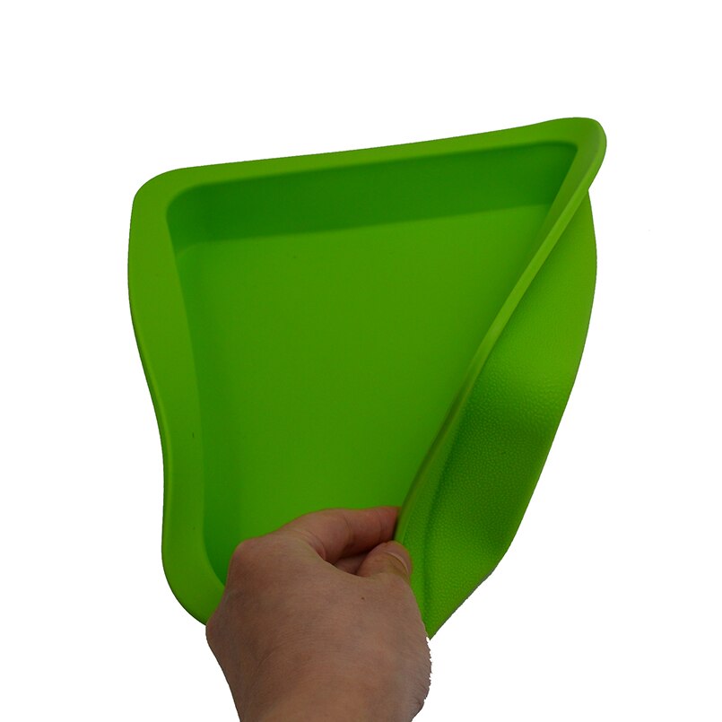 1pc bho vierkante siliconen rubberen diepe schaal dab wax pot en antiaanbak wax siliconen gladde butaan olie container