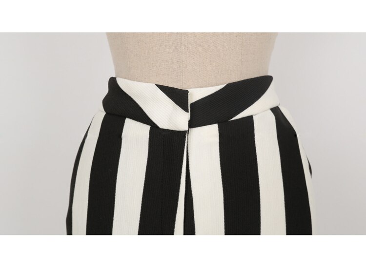 SMTHMA Runway Long Pant Suits Women Casual Office Business Suits Formal Work Wear Sets stripe Pant Suits