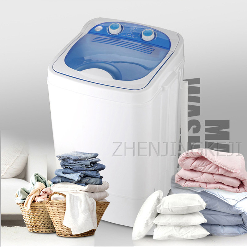 7.0 KG Washing Machine Single Barrel Single Cylinder Washer Mini Semiautomatic Clothes Washing Tools Home Cleaning Appliances