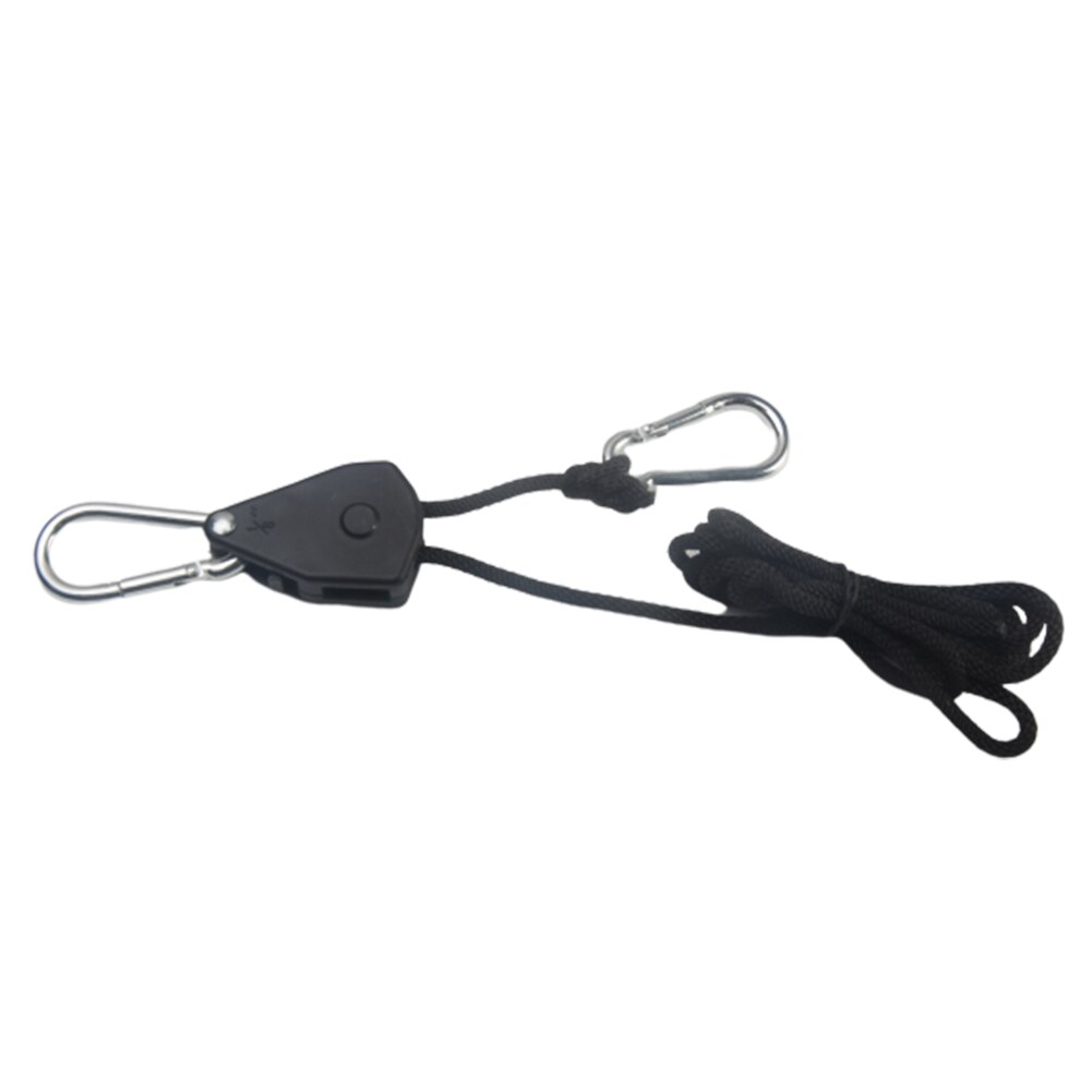 1/8 Gardening Supplies Ratchet Pulley Rope 150lb Capacity Home Led Hanger Light Grow Adjustable Lifting Heavy Duty