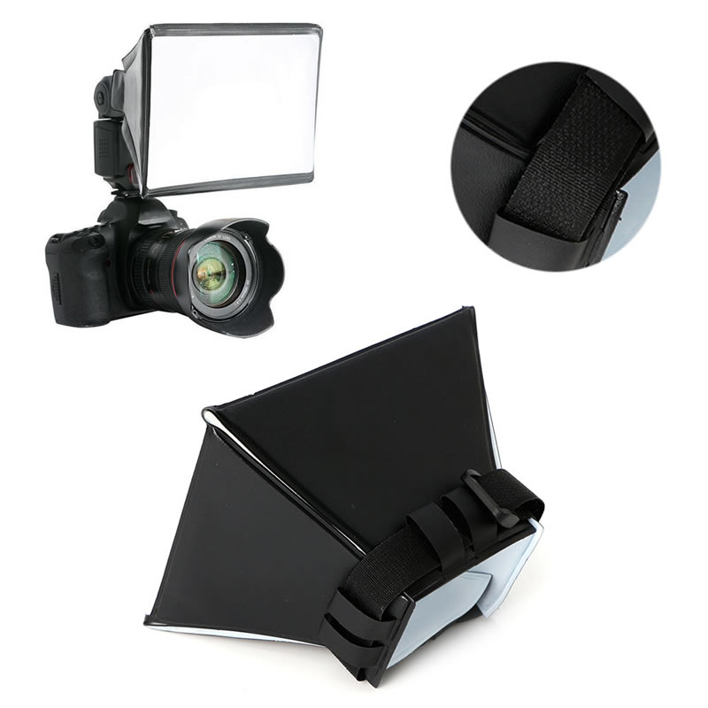 Camera & Foto Professinal Opvouwbaar Flash Diffuser Softbox Voor Canon Nikon Sony