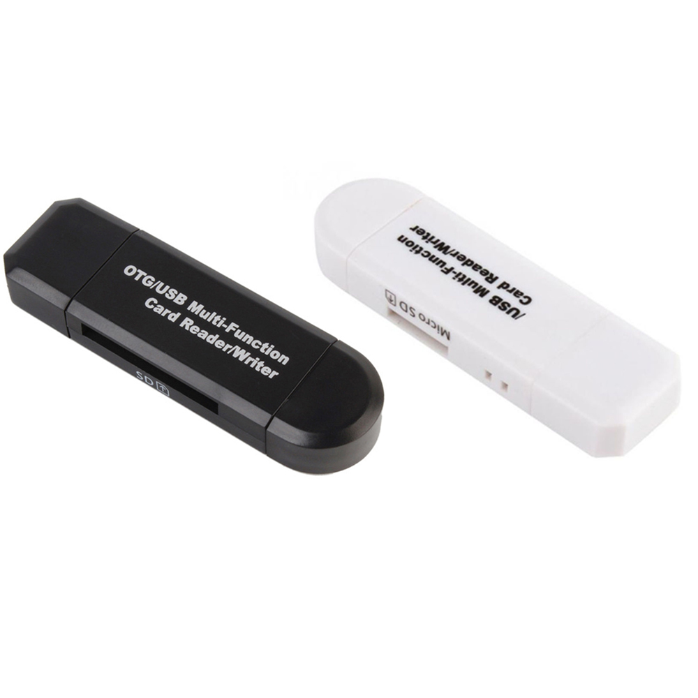 All in One SD/TF Memory Card Reader Micro USB to USB 2.0 OTG Adapter Multi-Function U Disk For Phone PC Laptop