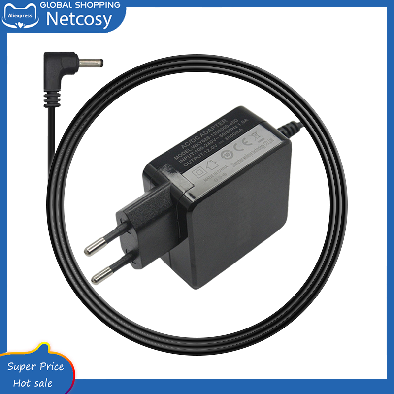 12V 3A 36W AC Adapter Netzteil Ladegerät Ersatz für 3,5x1,35mm 36W 30W 24W Laptop Ladegerät