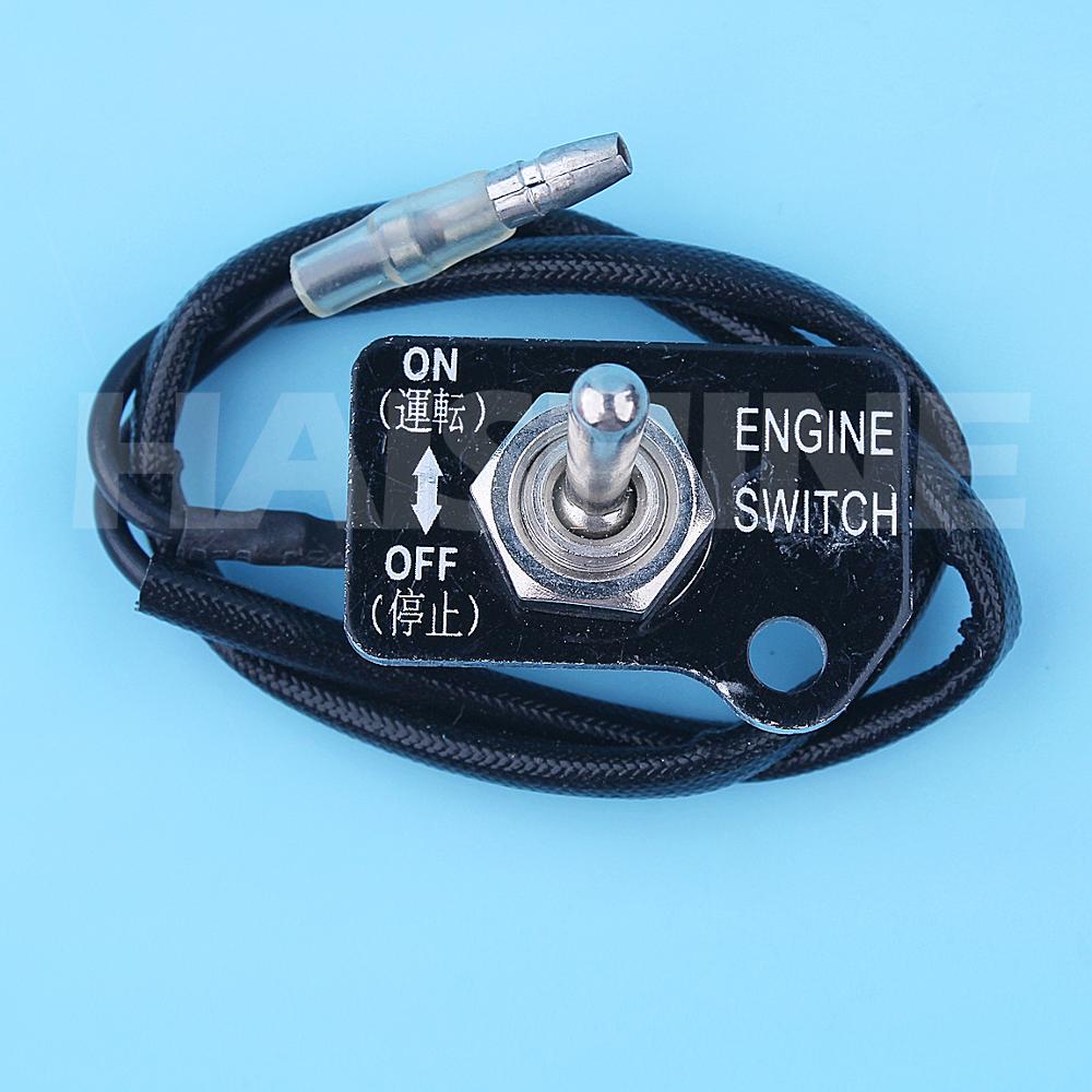 Stop Kill Shut Off Switch Assy For Kawasaki TD24 TD33 TD40 TD48 TD43 TD48 Engines Motors Replacement Spare Parts