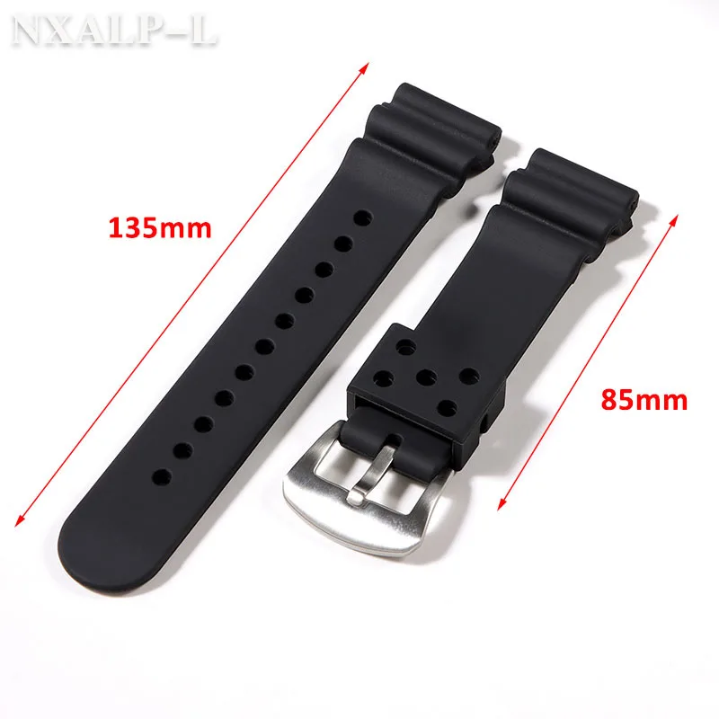 20mm 22mm Bracelet de montre en Silicone pour Seiko SKX007 SKX009 plongée 007 SRP777J1 Prospex Bracelet de montre hommes femmes Bracelet de Sport étanche