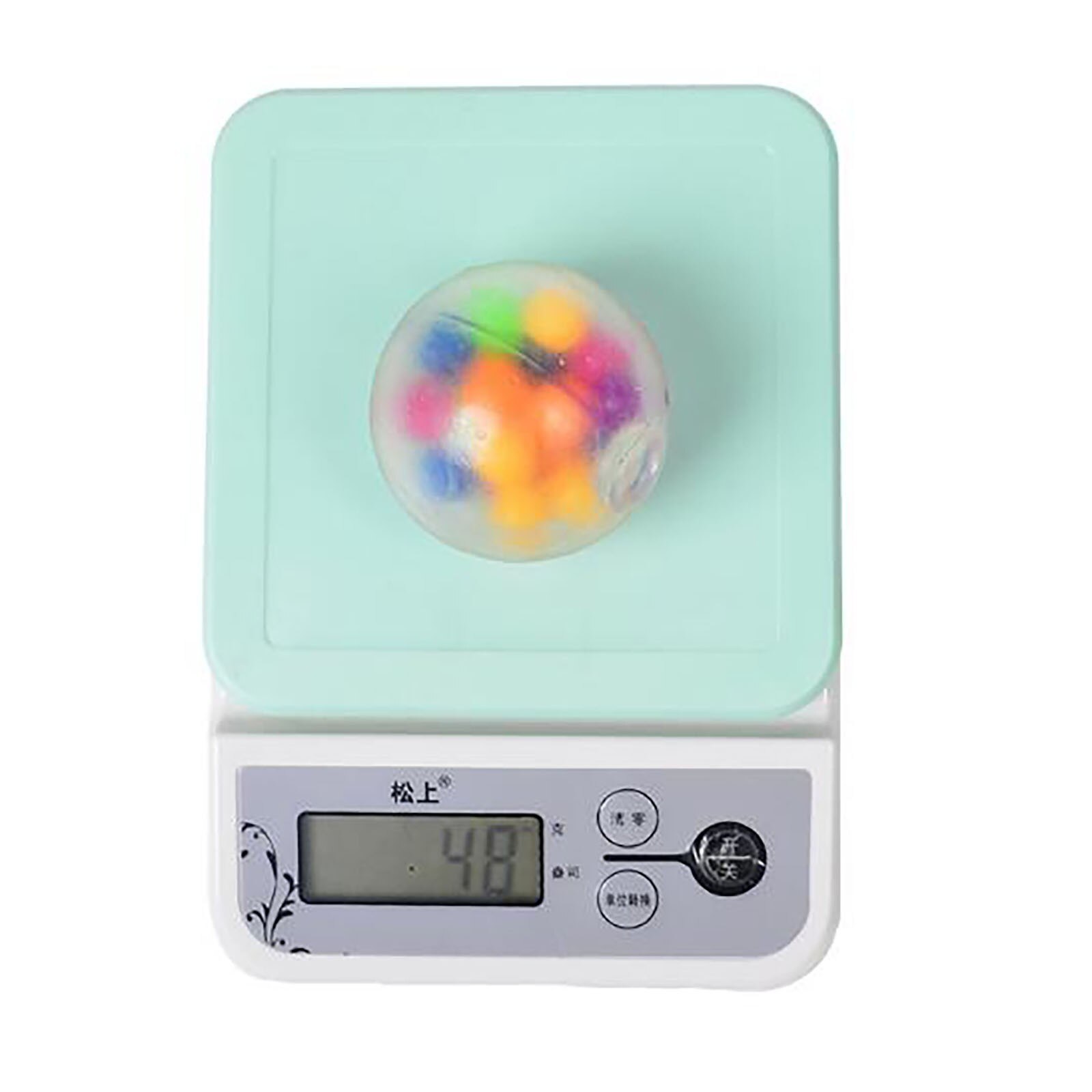 1 stücke Klar betonen Bälle Bunte Ball Autismus Stimmung quetschen Gesunde Spielzeug Lustige Gerät entlüften Spielzeug freundlicher Erwachsene betonen Linderung spielzeug