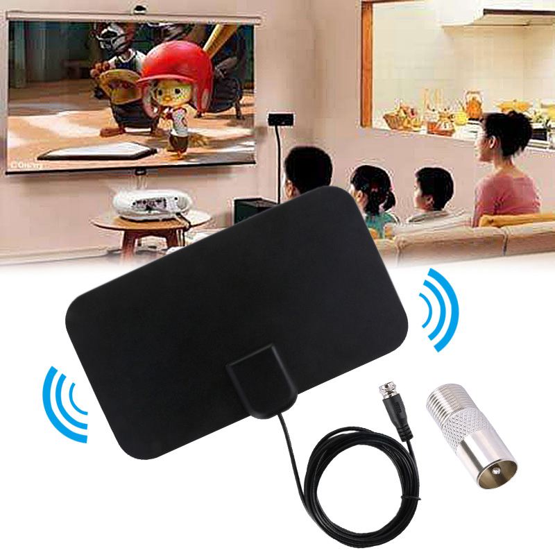 50 Mijl Booster Actieve Indoor Hd Digitale Tv Antenne Antenne 25DB Gain Hdtv