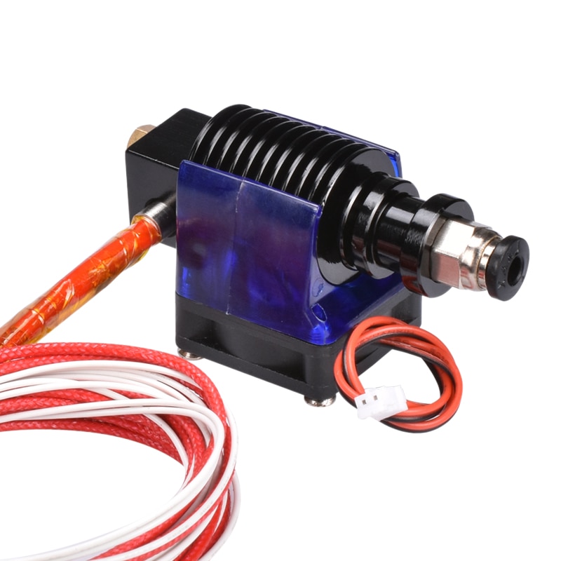 BIQU 3D V6 J warmte HotEnd Volledige Kit wade Bowden extruder 1.75mm filament reprap voor 3d printer extruder onderdelen met Koelventilator