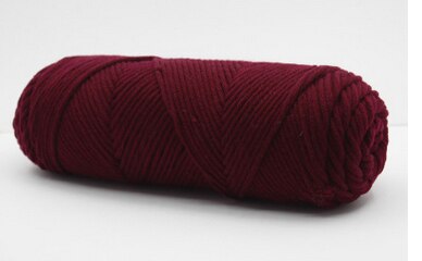 Fil de soie naturel doux, 500 g/lot, fil épais pour tricoter, laine bébé, crochet, écharpe, pull, fil de tissage,: 27 winred