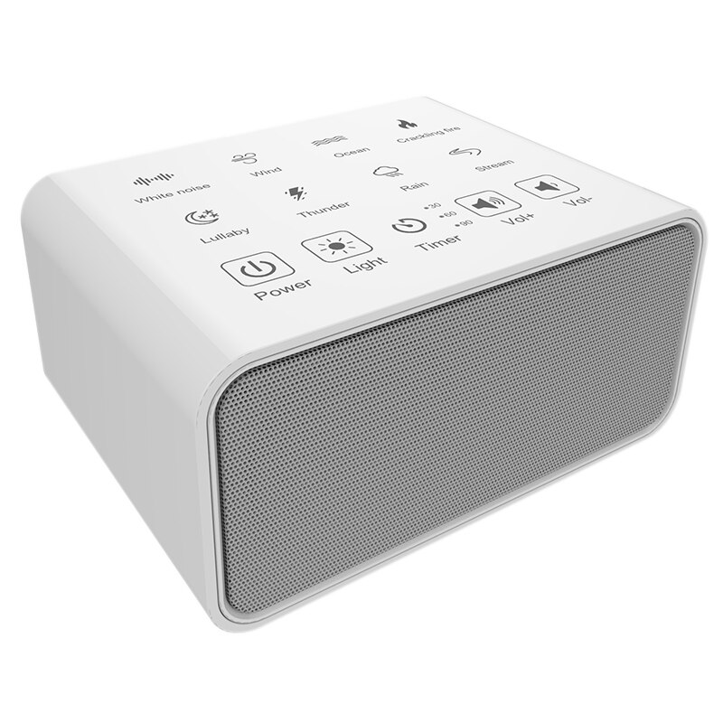 8 Sound White Noise Machine,Sleep Sound Machine for Sleeping,8 Soothing Sounds,White Noise Machine for Office Privacy,Pl