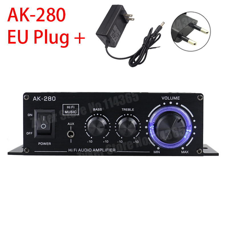 AK380/G8/AK370/AS22/280/AK270/AK170 800W 12V Home Car Hifi Amplificatori di potenza Stereo BASS Audio Altoparlante Classe D Car Home Sound Amp