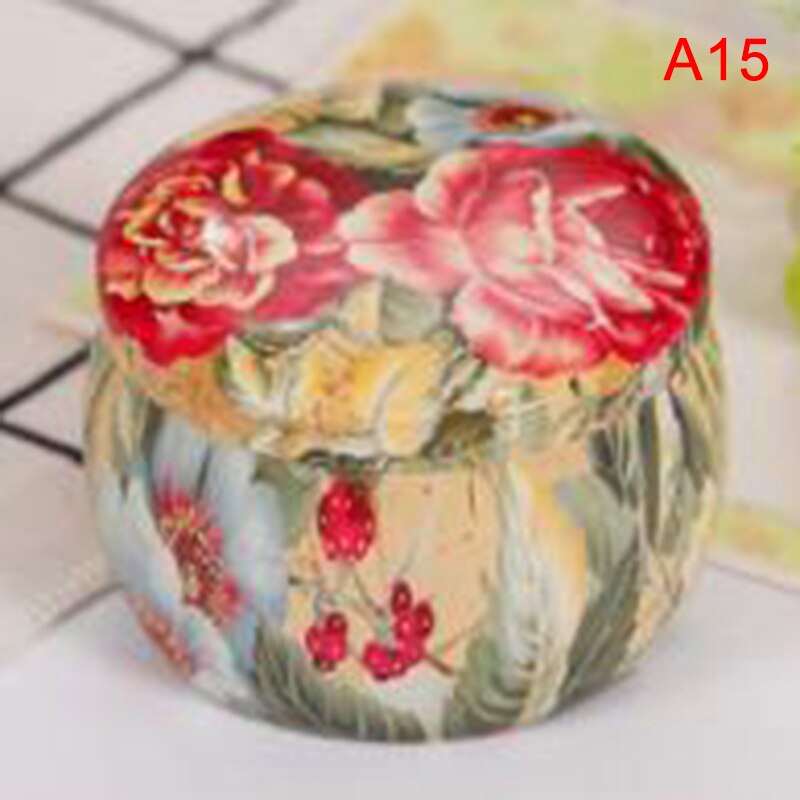 1Pc DIY Candle Making Kit Holder Storage case Party Favor and Sweets Candle Tin Jars for Dry Storage Spices case Camping: 15