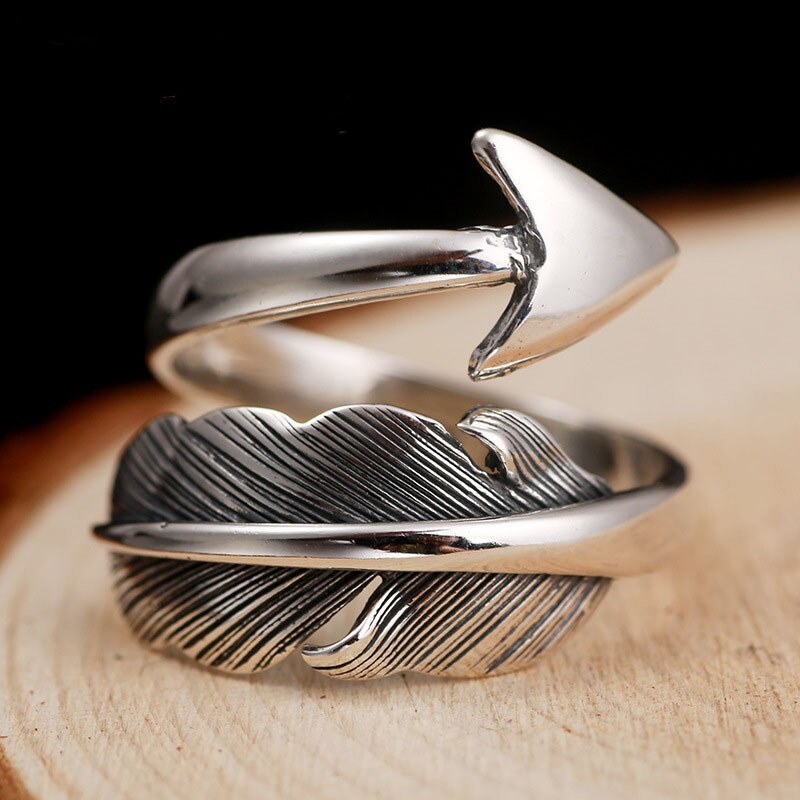 Trendy Zilveren Kleur Pijl Ringen Voor Vrouwen Bridal Wedding Engagement Sieraden Grote Opening Antieke Ringen
