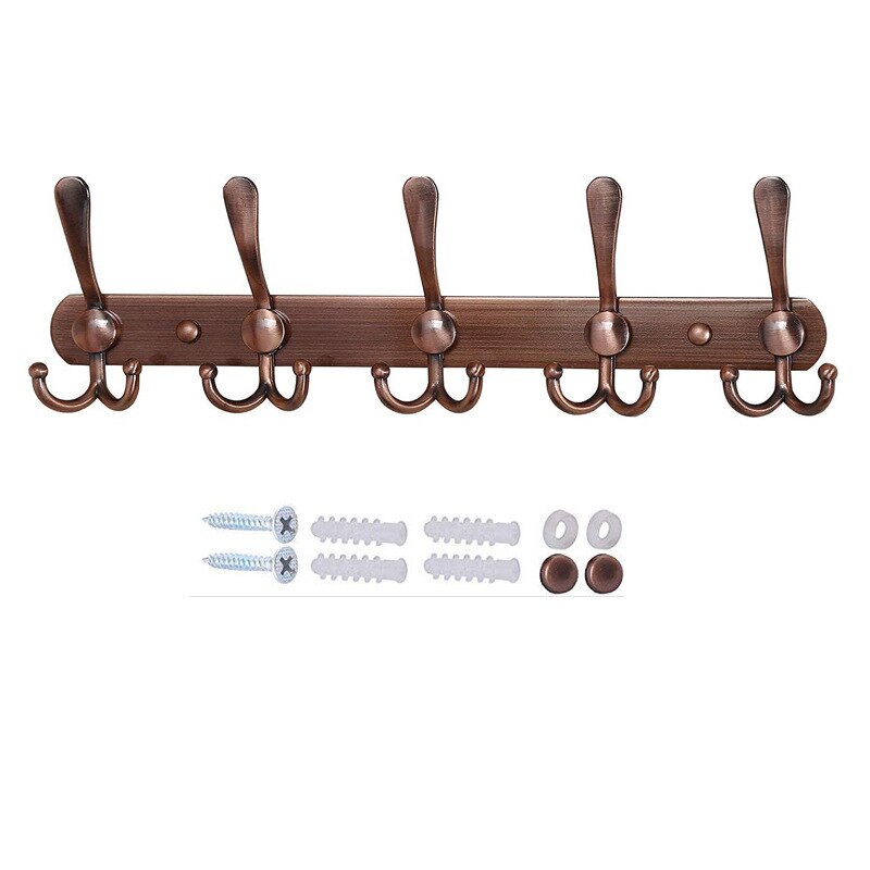 Praktische Rvs Haak Kleine Muur Gemonteerde Kleerhanger Handdoek Houder Opbergrek Voor Handdoek Zakken Kleding Opknoping Gereedschap: E