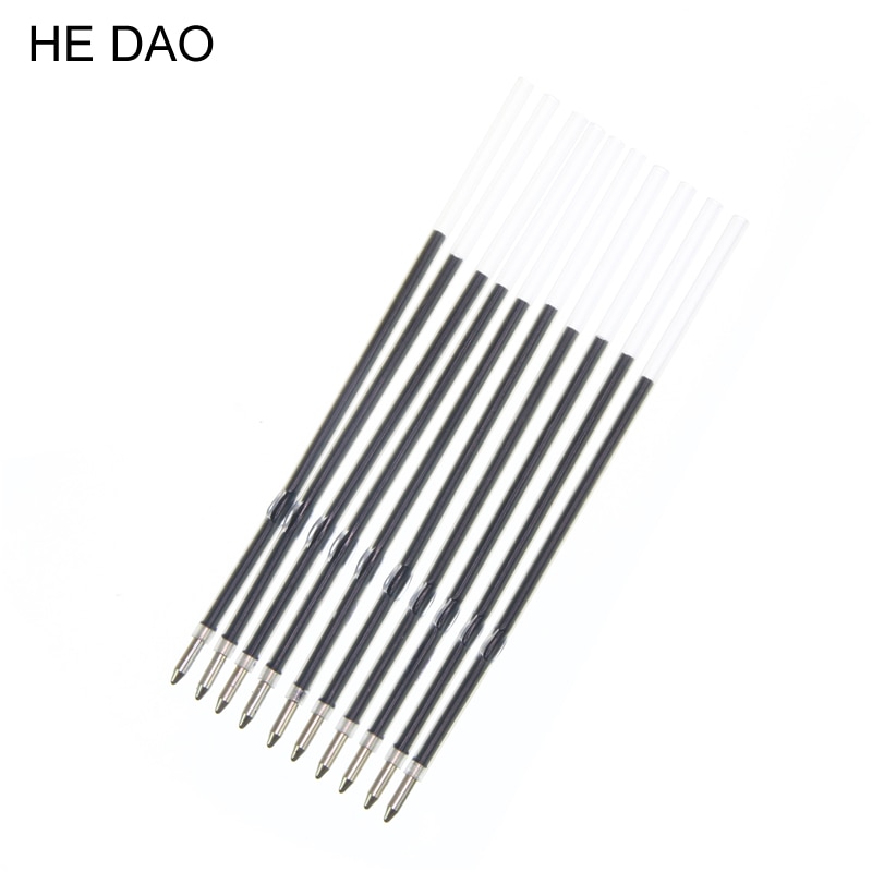 20 Pcs 0.7mm Pen Staaf Stander Balpen Refill Lood Blauw 107mm Kantoor School Supplies