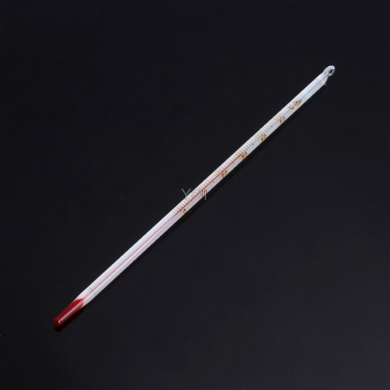 3 Pcs 0-100% Hydrometer Alcoholmeter Tester Set Alcohol Concentration Meter + Thermometer