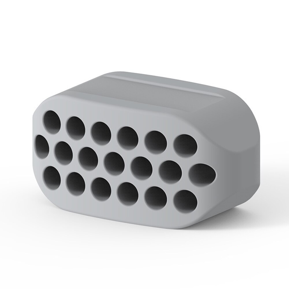 Face Jaw Muscle Exerciser Silicone Slim Fitness Facial Line Trainer (Grey)