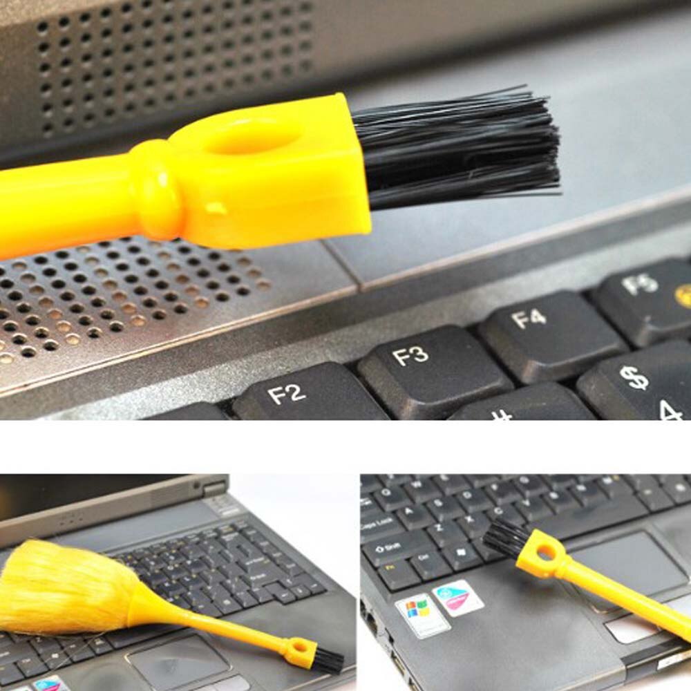 Computer Keyboard Dust Brush Dusting Brush Mini Duster Remover Cleaning Product Supplie Home Office Cleaner