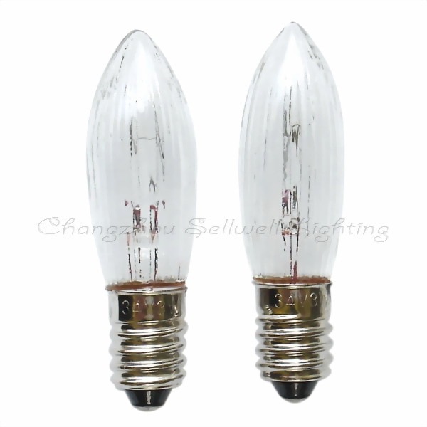 Miniature light 34v 3w e10 t14x45 c6 A396 10pcs