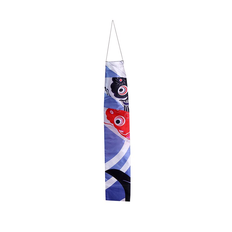 1 st 70cm karp spray vindstrumpa fisk flagga drake tecknad färgglad banner familj utomhus förälder-barn aktivitet leksak