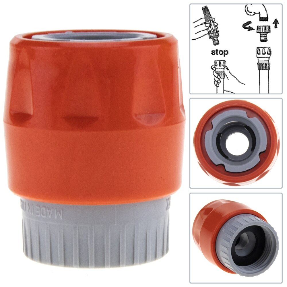 PrimeMatik-quick tap connector with 3/4 "male thread