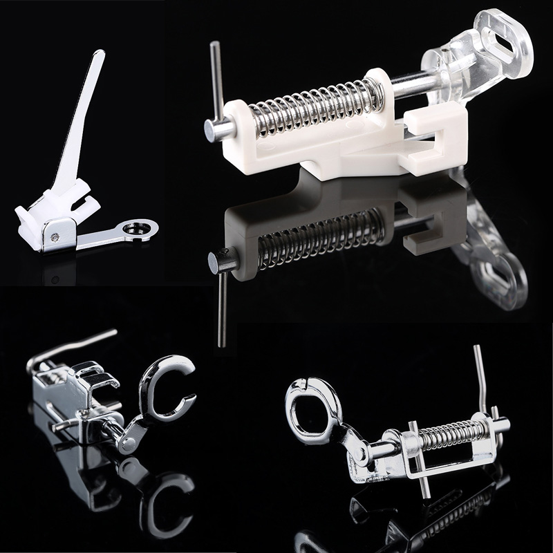 1 sztuk domowe maszyny robić szycia części pikowania rękojeść cerowanie stóp wolny ruch odzież tkaniny robić szycia stopka dociskowa