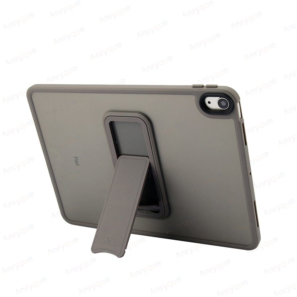 Caso de suporte para ipad 11a geração 11 Polegada 2025/10a geração 10.9 ''2022 acrílico fosco capa dura funda com suporte: 12.4 / Azul