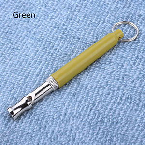 Hond Fluitje Trein Ultrasone Fluitjes Voor Hond Puppy Verstelbare Training Tool Huisdieren Benodigdheden: Green