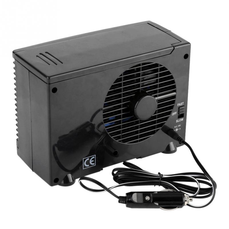 Portable 12V Mini Air Cooler Evaporative Water Cooler Cooling Fan Car Truck Home